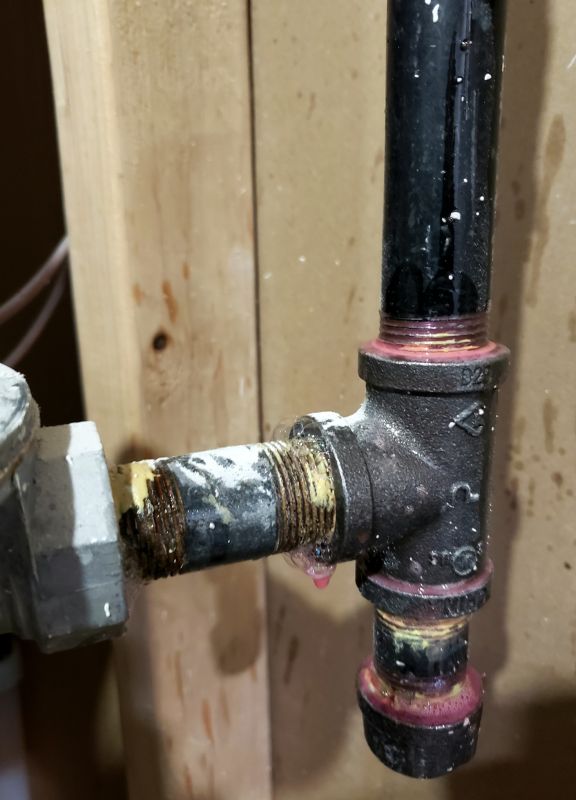 Natural Gas Pipe Repair